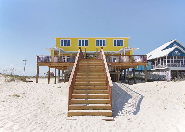 Banana Split Gulf Shores rental in Fort Morgan is the perfect spot for your next family reunion