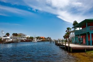 Boating in Gulf Shores Alabama on family vacation