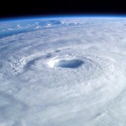 hurricane from overhead